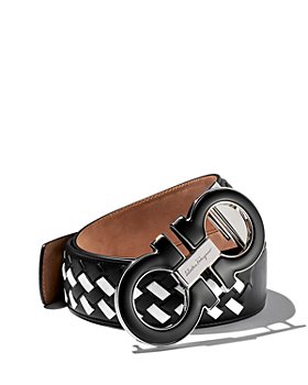 MCM, Accessories, Mcm Mens Claus Silver M Buckle Candy Red Leather  Reversible Belt Customizable